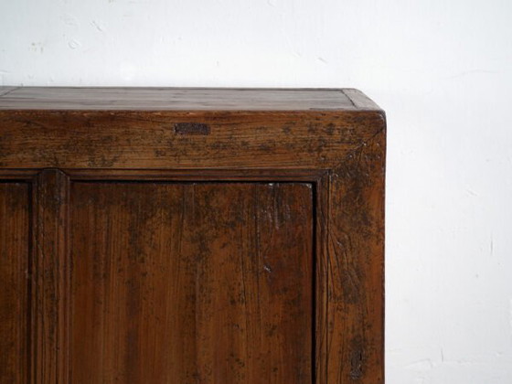 Buffet bas ancien en orme – Chine, circa 1950 – Iron (photo 31 of 40)