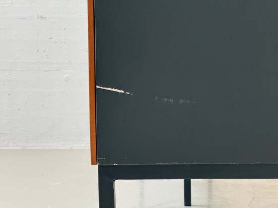 Image 1 of High-quality sideboard with sliding doors and drawers, 1980s