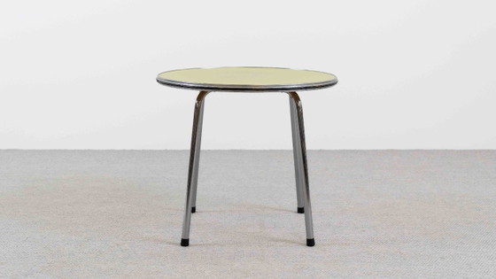 Vintage Bauhaus stalen bijzettafel – Metal (photo 2 of 9)