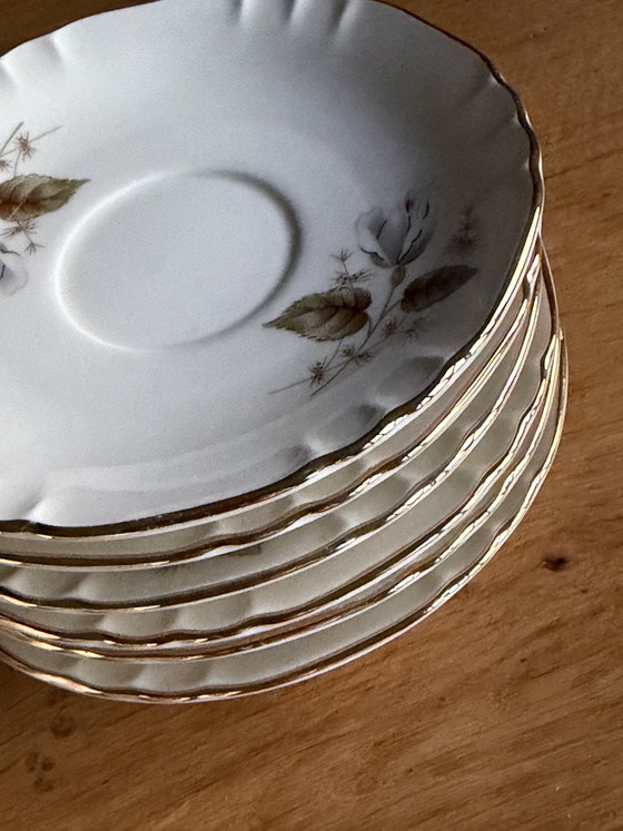 Image 1 of Richard Ginori espresso set – 6 kopjes & schotels – vintage Italiaans porselein