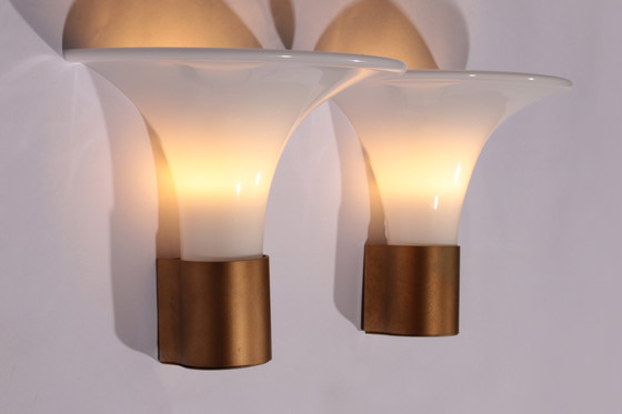 Image 1 of Mandarin Wandleuchte von Michael Bang für Holmegaard, 1980er