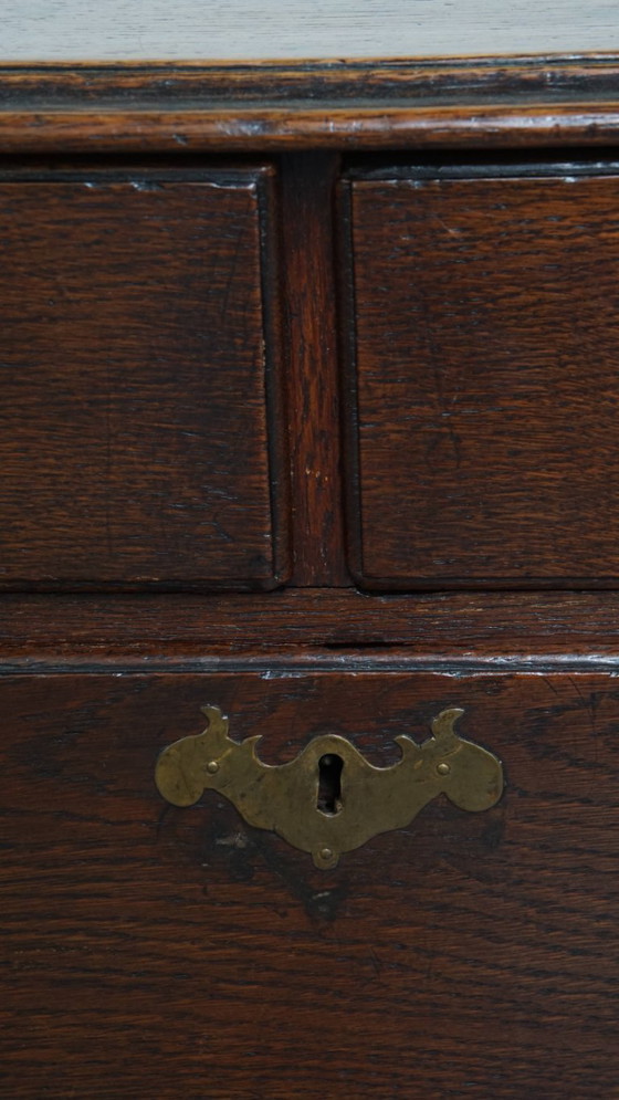 Image 1 of Antigua cómoda inglesa de roble/cómoda del siglo XVIII