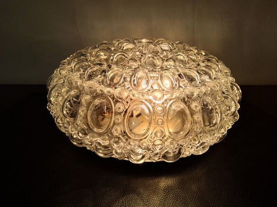 Image 1 of Plafonnier vintage conçu par Helena Tynell pour le fabricant allemand Glashütte Limburg, vers 60/70