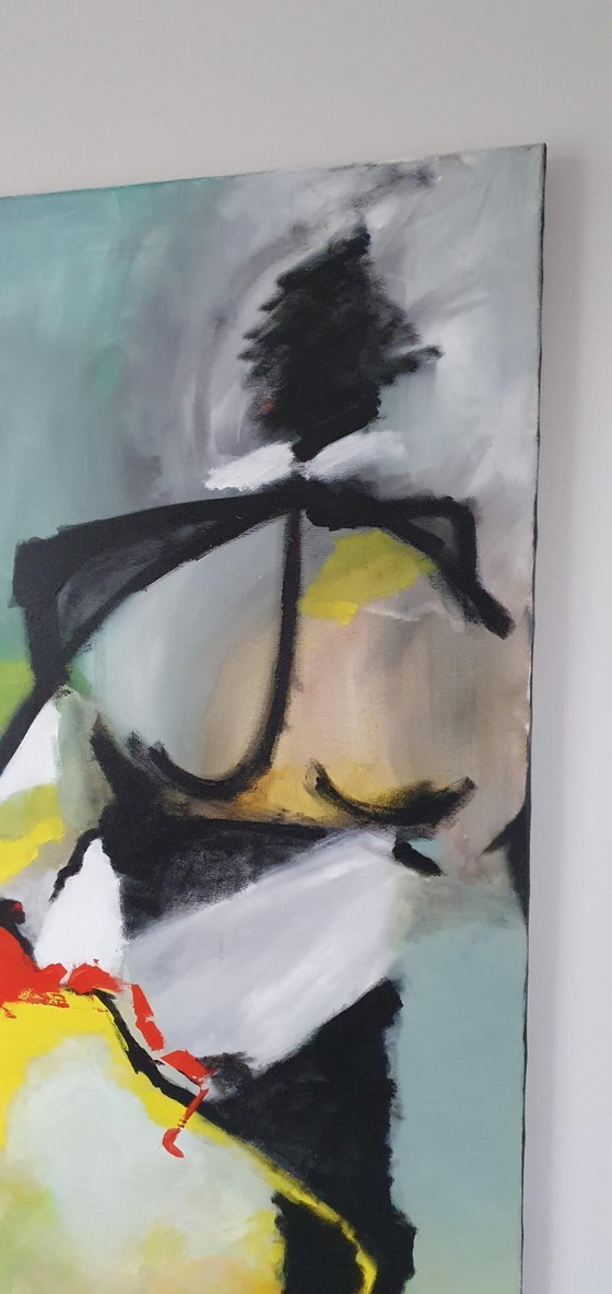 Image 1 of Peinture à l'huile « Danse »