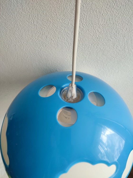Image 1 of 2 x Ikea Wskojig clouds lamp desk lamp pendant lamp Hendrik Preutz blue green
