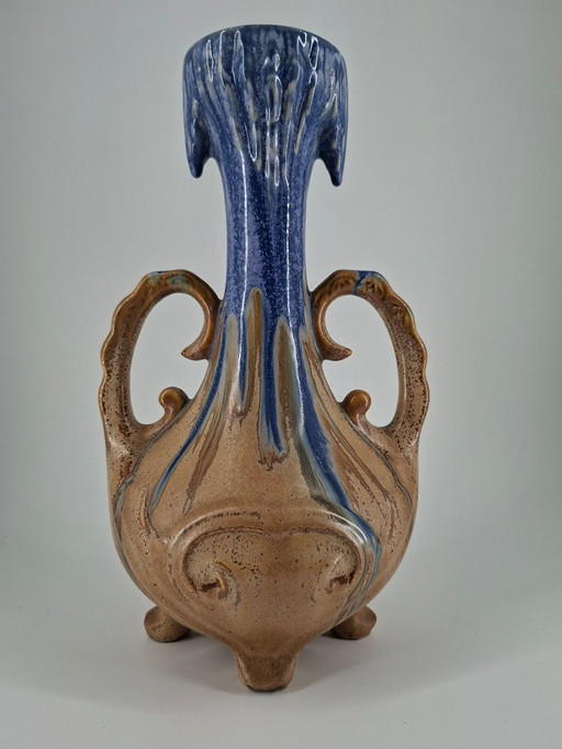 Art Nouveau ceramic vase