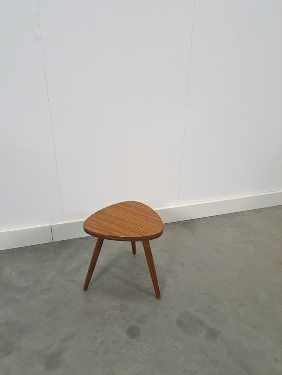 Image 1 of Beistelltisch mit brauner Formica-Platte, Pflanztisch Nr. 21