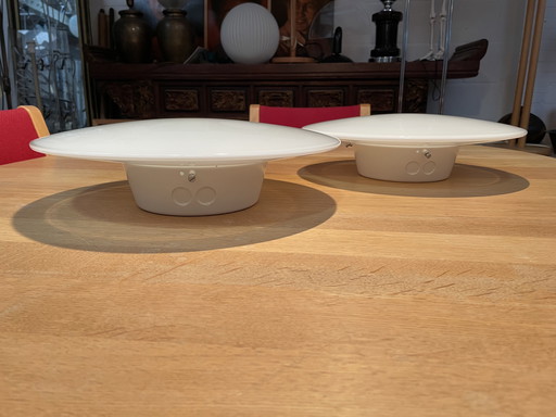 2x Louis Poulsen Eklipta plafond-/wandlampen