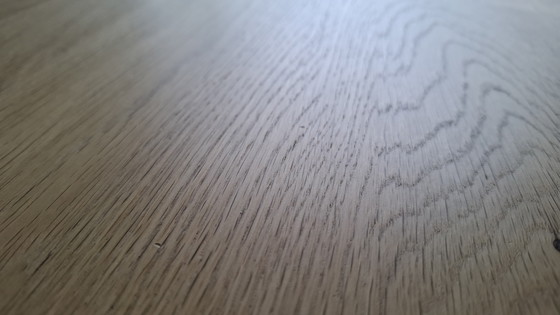 Image 1 of Solid Steamed Oak Dining Table