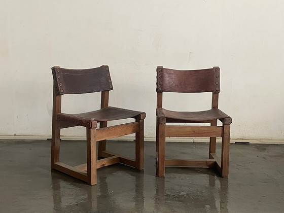 Image 1 of Set van zes eettafels