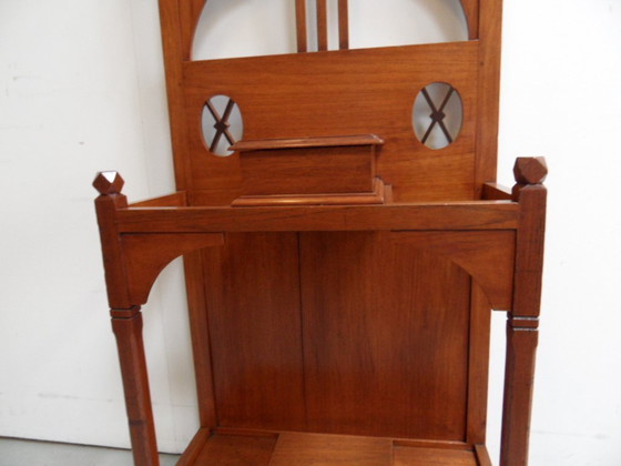 Image 1 of Art Deco standing coat rack