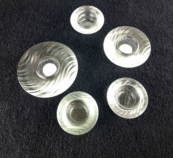 Image 1 of 5x vintage Skagerrak tealight holders Torben Jørgensen