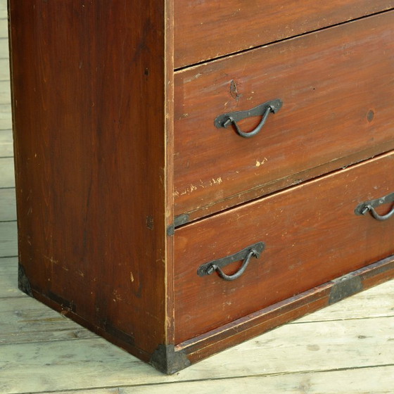 Image 1 of Japanische Tansu-Kommode, um 1870