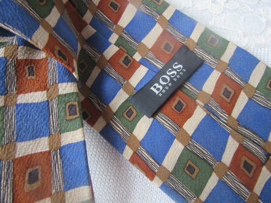Hugo Boss Silk Tie vintage – Decorative Objects (photo 3 of 5)