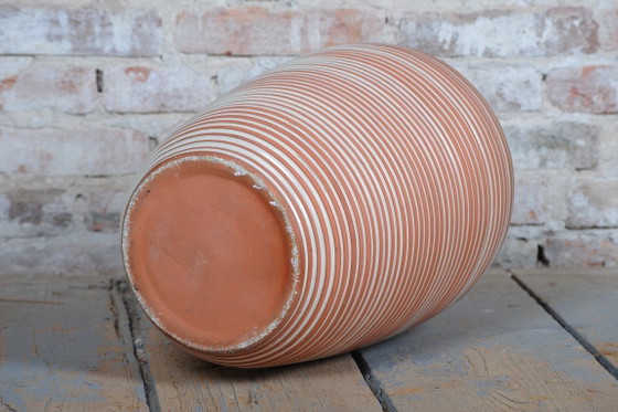 Original Mid-Century Vase, Ceramic, Well-Preserved Condition, Czech, 1940s (photo 6 of 6)