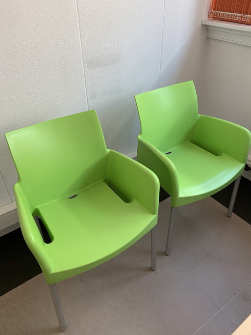 18 Pedrali Ice stoelen ** alleen ophalen **