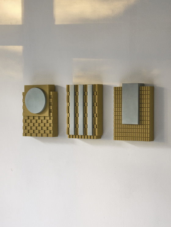 Image 1 of Brutalist Art Deco Inspired Wall Object