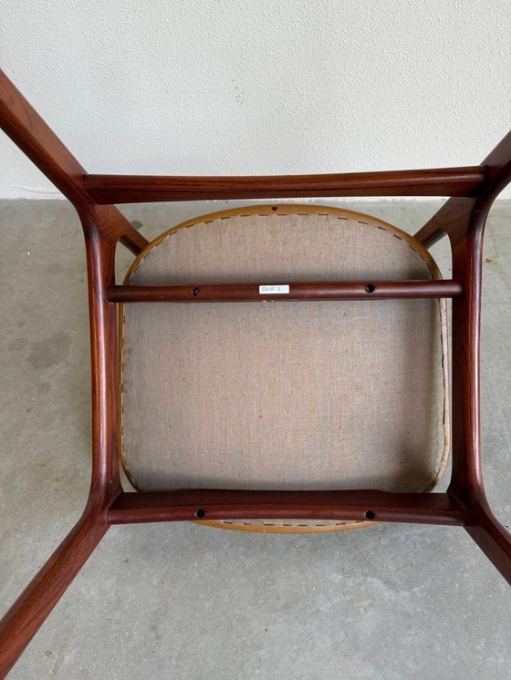 Image 1 of Ensemble de chaises danoises vintage en bois de rose