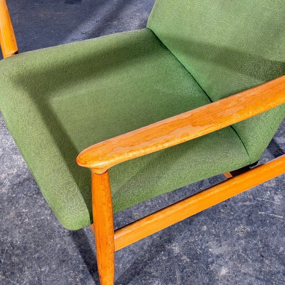 Paar GFM-64 Fauteuils van Edmund Homa, jaren 70 – Textile (photo 10 of 13)