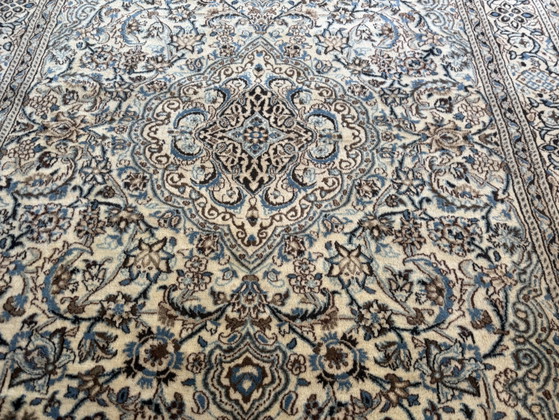 Tapis persan Nain vintage noué à la main – 300 × 201 cm – Wool (photo 9 of 15)