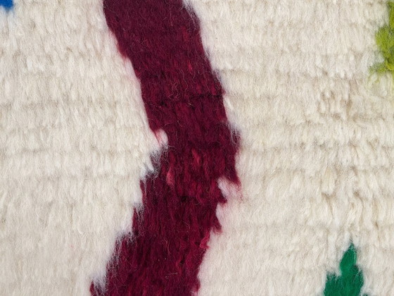 Image 1 of Tappeto marocchino in lana colorata - 239 cm x 160 cm