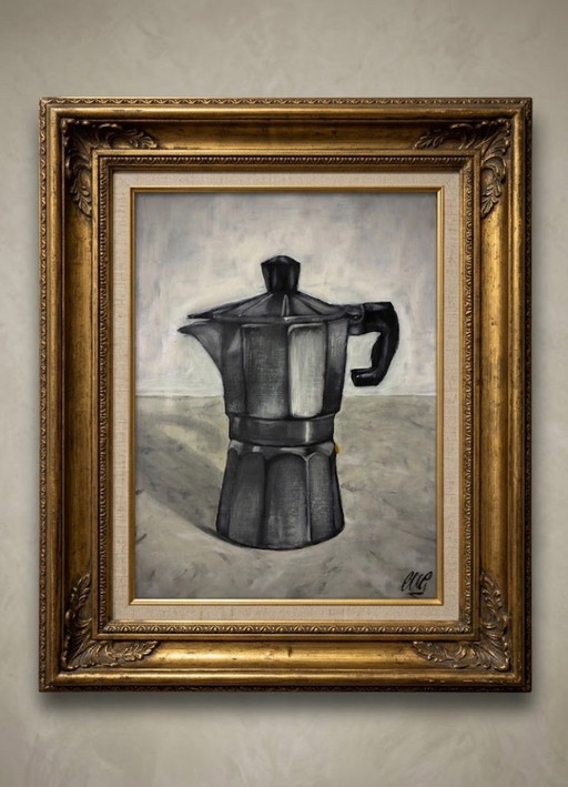 Coffee Maker – schilderijen tekeningen, Canvas (photo 2 of 11)