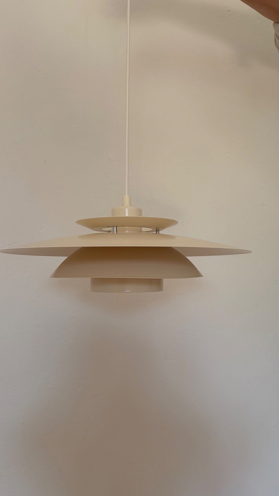 Vintage hanglamp – Scandinavisch design uit het midden van de vorige eeuw – jaren 60/70 – Hanglampen, Metal (photo 12 of 13)