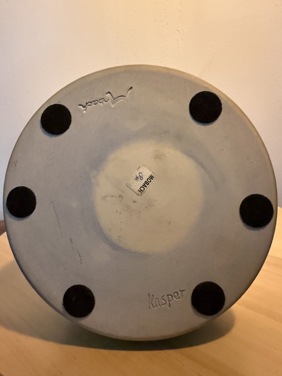 Image 1 of Mobach „Kasper“-Kerzenständer – Niederländische Studiokeramik