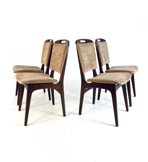 4X Vintage Dining Chair '60