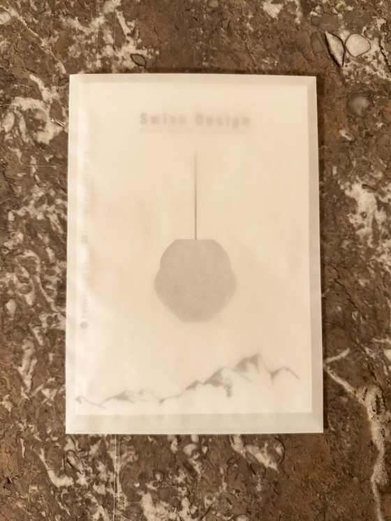 Image 1 of Morandi® Cristallo #2 Pendentif anti-horaire Blanc