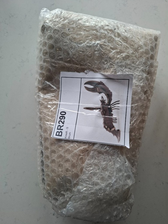 Image 1 of Sooka Bronze-Skulptur Hummer - 19*11cm - dunkle Bronze Beeindruckender großer Hummer aus Bronze, Sonderanfertigung, schwarz