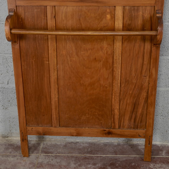Early 20th Century Italian Hall Tree with Mirror – Consoles, Wood, Metal (photo 6 of 6)