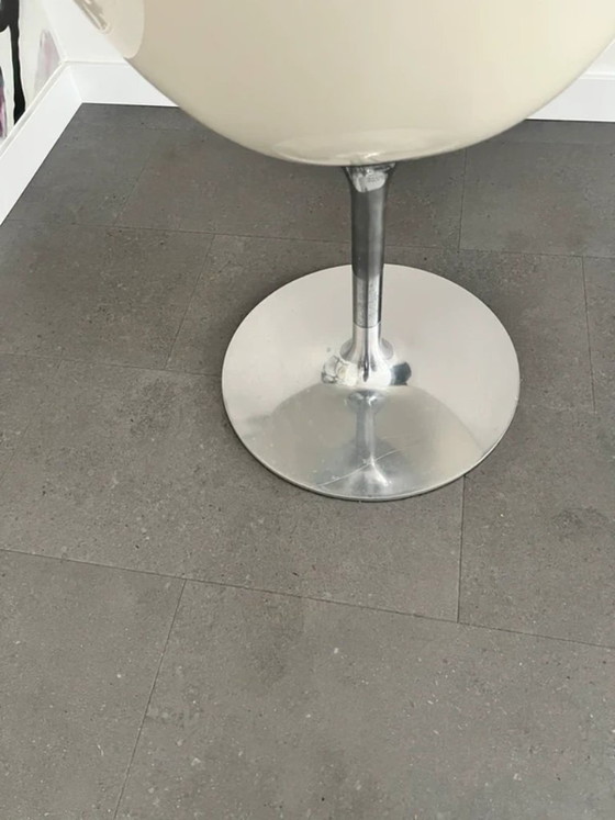 Image 1 of Fauteuil baquet Kartell Eros Philippe Starck - Blanc