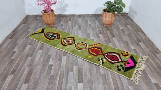 Authentique tapis de passage berbère 300/80cm – Wool (photo 5 of 10)