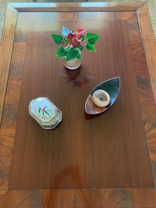 Cherry Wooden Salon Table