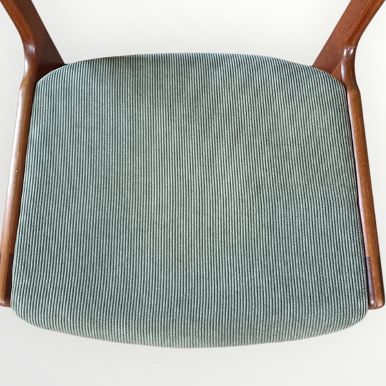 Image 1 of 6 chaises de salle à manger vintage Erik Buch