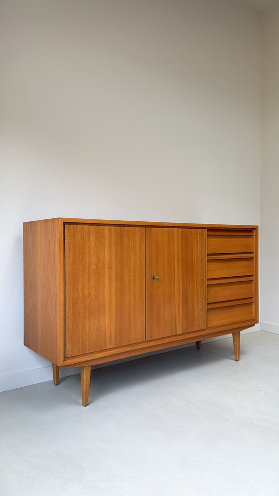 Image 1 of Vintage wooden mid-century sideboard B&K
