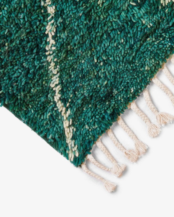 Image 1 of Alfombra marroquí verde 200cmx250cm