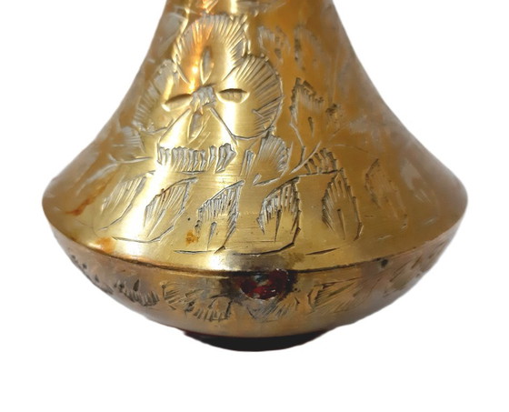 Image 1 of Vintage Arabische messing vaas
