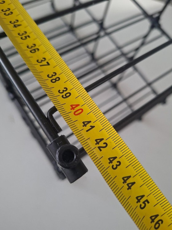 Image 1 of vintage modulair wijnrek minimalist design Bijenkorf jaren 80-90