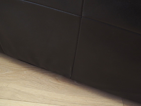 Image 1 of Leren fauteuil, Italiaans ontwerp, jaren 1960, Productie: Italië