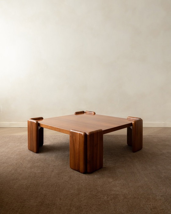 Sapporo Coffee Table by Mario Marenco for Mobil Girgi, 1970s – Wood (photo 2 of 22)