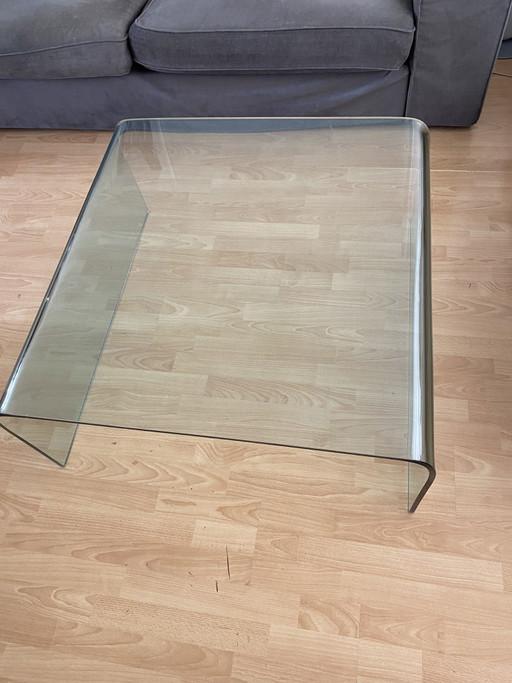 Table basse italienne en verre