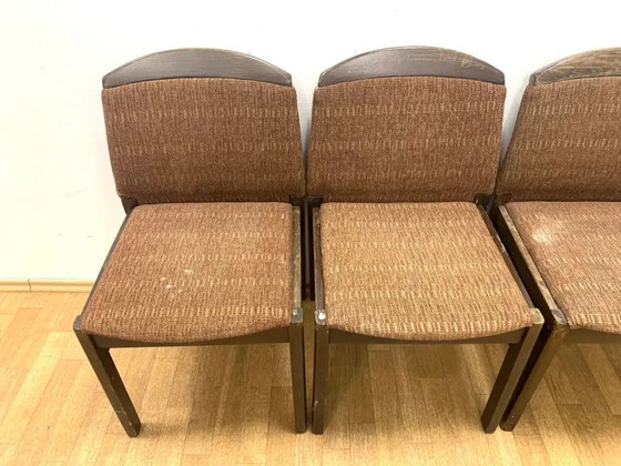 Image 1 of Set aus 4 Retro-Hikor-Stühlen, 1980er Jahre, Tschechoslowakei