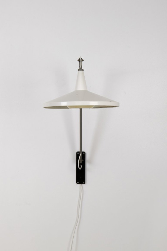 Lámpara de pared 'Panamá' - Wim Rietveld para Gispen – Apliques, Metal, Polyester (photo 6 of 17)