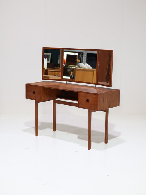 Toilette Kai Kristiansen modello 40 Aksel Kjersgaard in teak anni '60