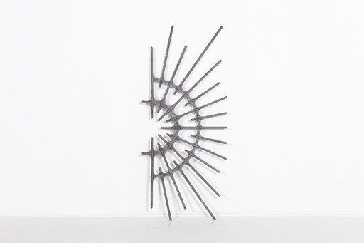 1980’s Sculptural Brutalist door fixture/wall art