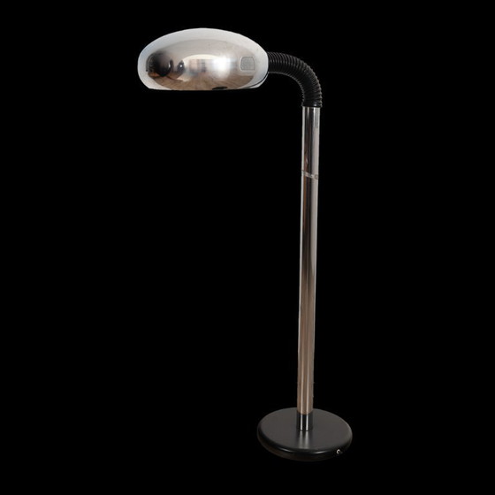 Image 1 of Chrome plated floor light