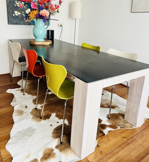 Sturdy Dining Table Metal 33