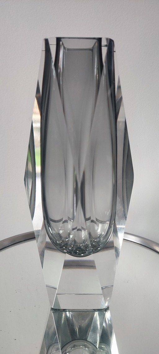 Sommerso vase Flavio Poli Seguso, Murano 